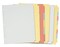 Avery Plain Tab Write & Erase Dividers, 5 Tabs, Buff, 36 Sets (11501)